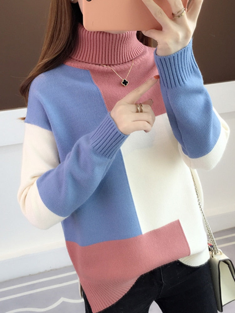 Levoire | Pull À Blocs De Couleur Confortable & Stylé