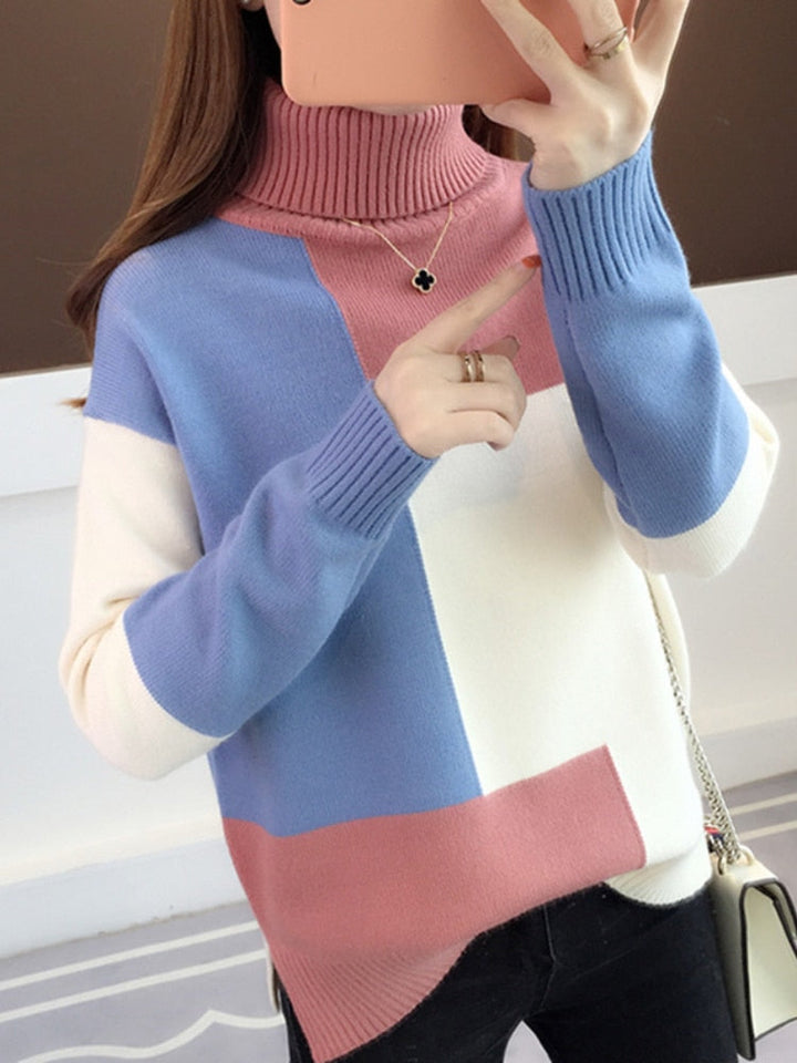 Levoire | Pull À Blocs De Couleur Confortable & Stylé