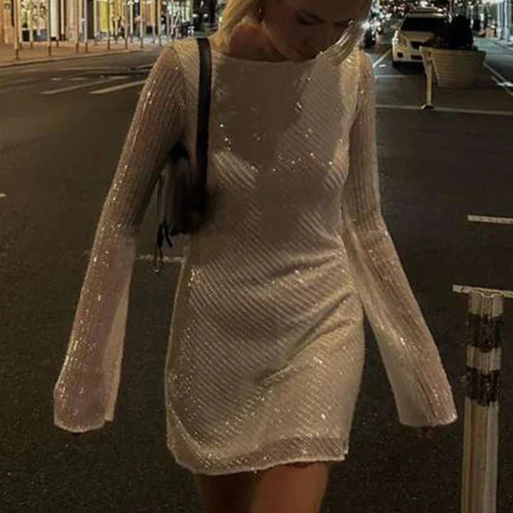Levoire | Robe Mini Paillettes Brillantes