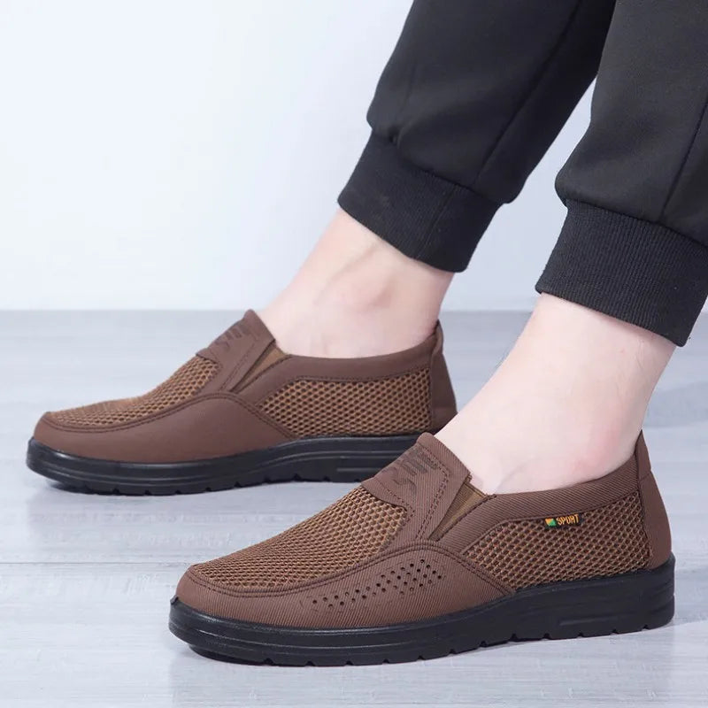 Levoire | Chaussures Légères Et Respirantes Pour Hommes Braun