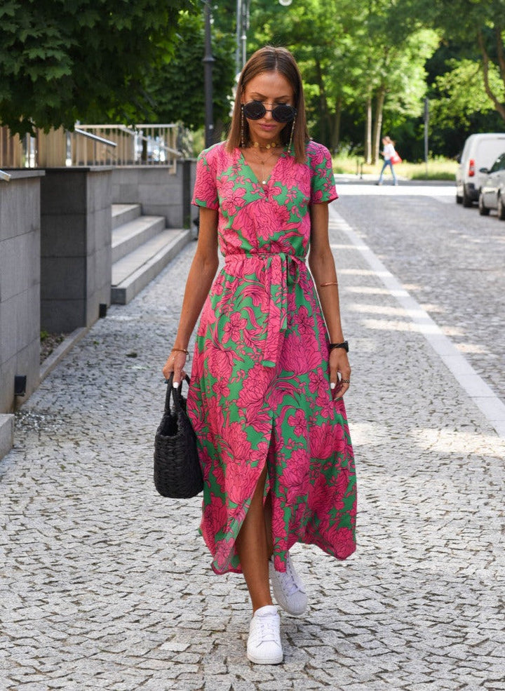 Levoire | Robe D'Été Élégante À Fleurs Pour Femmes
