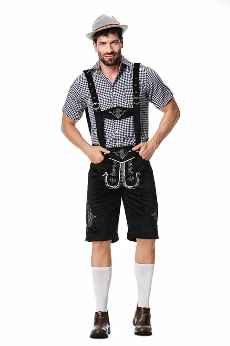 Levoire | Vente De Costumes Oktoberfest Pour Hommes Set parfait noir