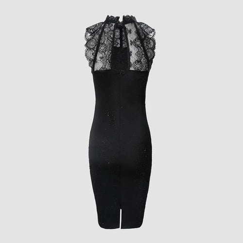 Levoire | Superbe Robe Midi De Gala Avec Paillettes