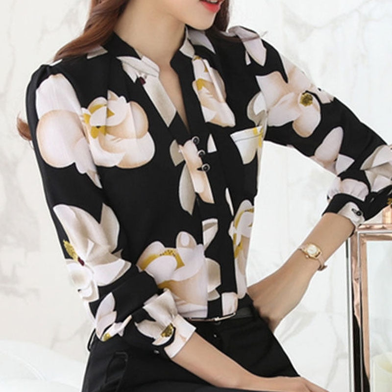 Levoire | Blouse En Chiffon Pour Femmes