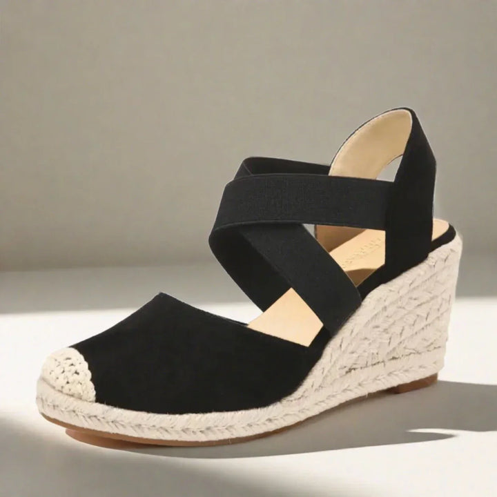 Levoire | Talons Compensés Noirs Élégants Et Confortables Pour Femmes Noir