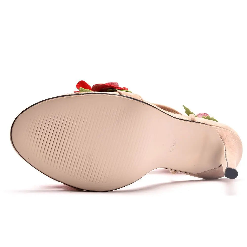 Levoire | Talon Haut Satin Rose
