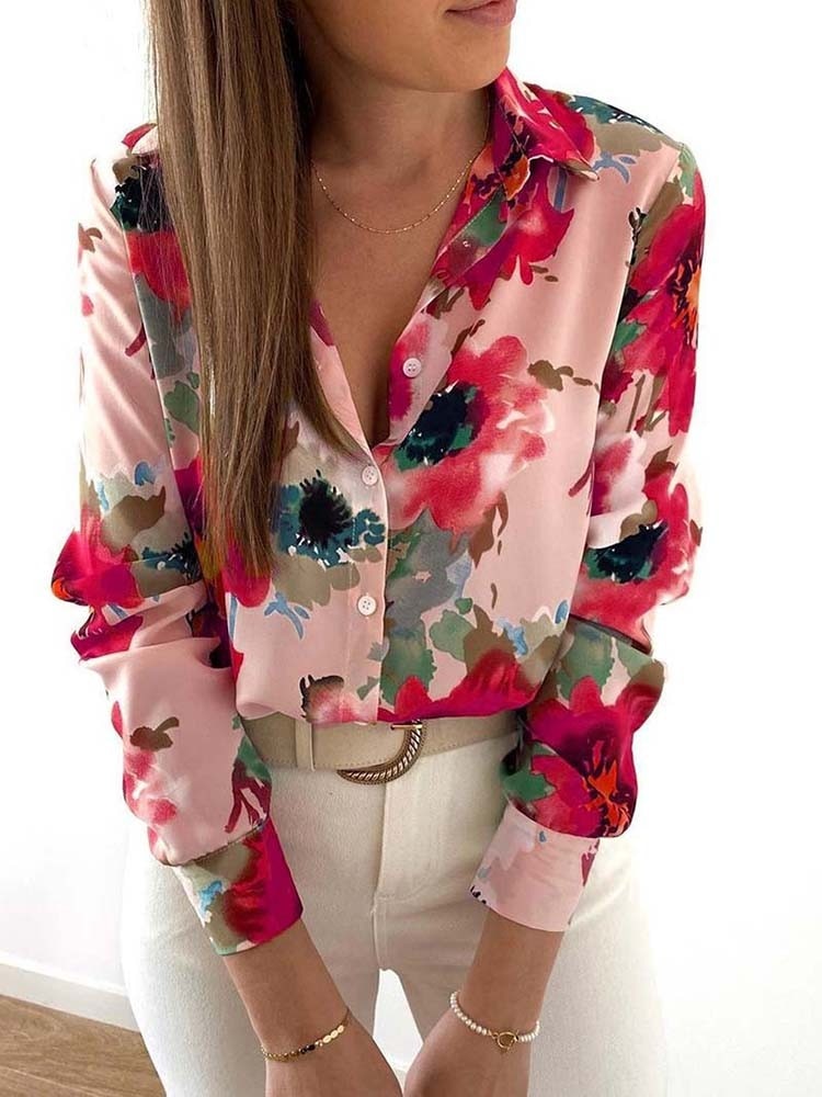 Levoire | Blouse Avec Imprimé Fleuri Pour Femmes