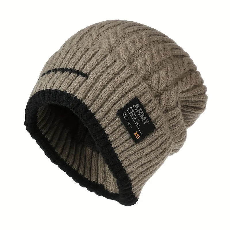 Levoire | Tricoté D'Hiver Pour Hommes Et Femmes Kaki Taille Unique
