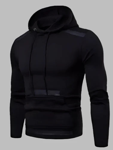 Levoire | Pull À Capuche Pour Hommes Avec Capuche Pour Le Temps Libre Noir