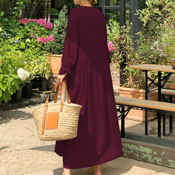 Levoire | Robe Chemise Élégante Avec Une Coupe Aérienne