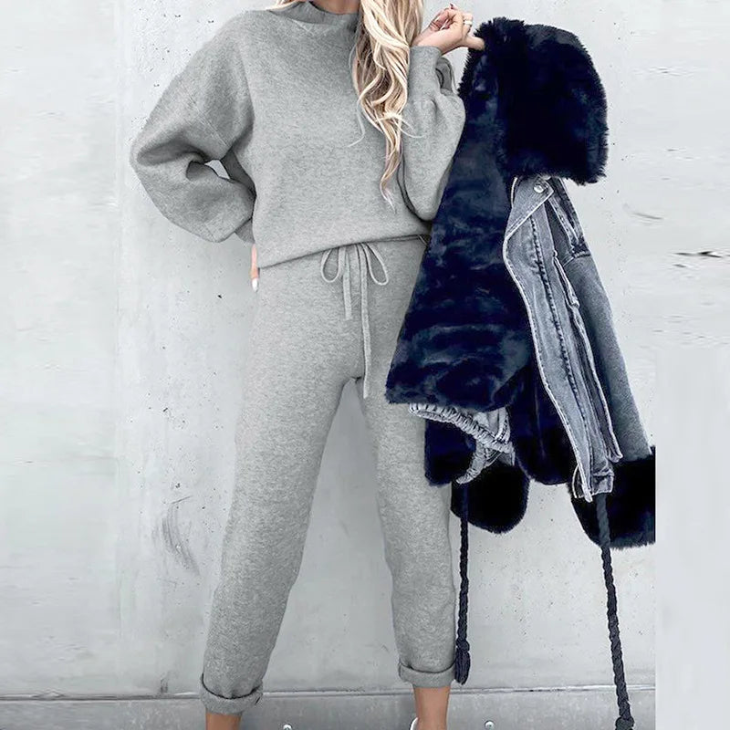 Levoire | Ensemble pull et pantalon Gris