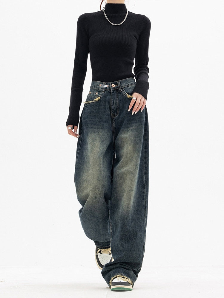 Levoire | Jean Baggy Y2K Style Vintage Décontracté