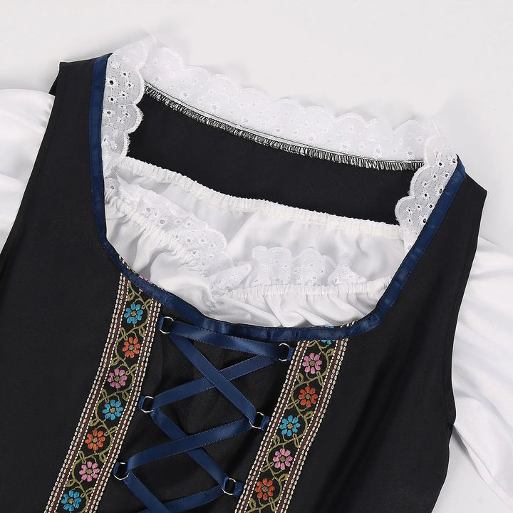 Levoire | Robe Dirndl Pour Femmes - Bleu