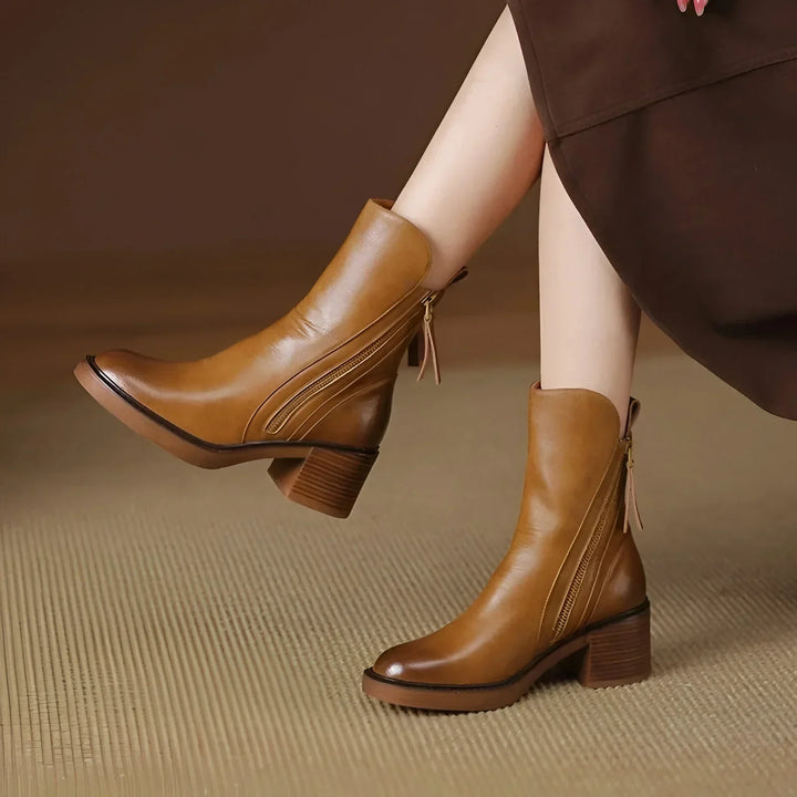 Levoire | Mukavat Bottes En Cuir Souple Braun (Épuisé)