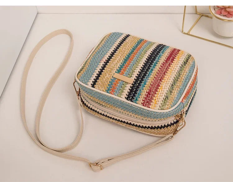 Levoire | Moderne, Estivale, Élégante, Sac À Bandoulière Multicolore Pour Femmes