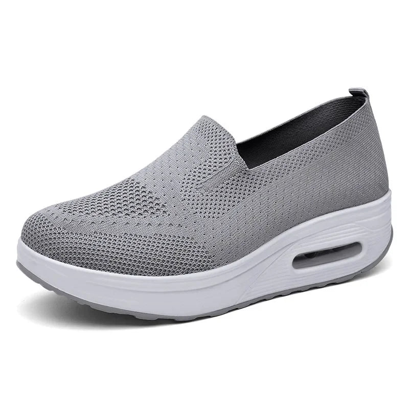 Levoire | Chaussures Compensées Légères Gris