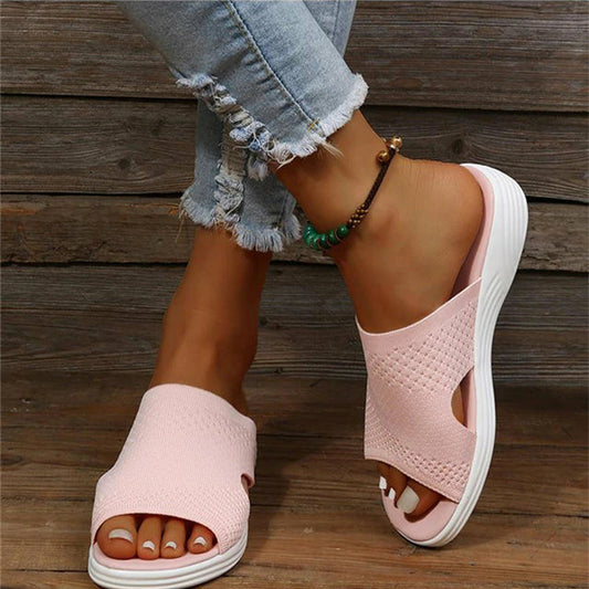 Levoire | Pantoufles En Couleur Unie