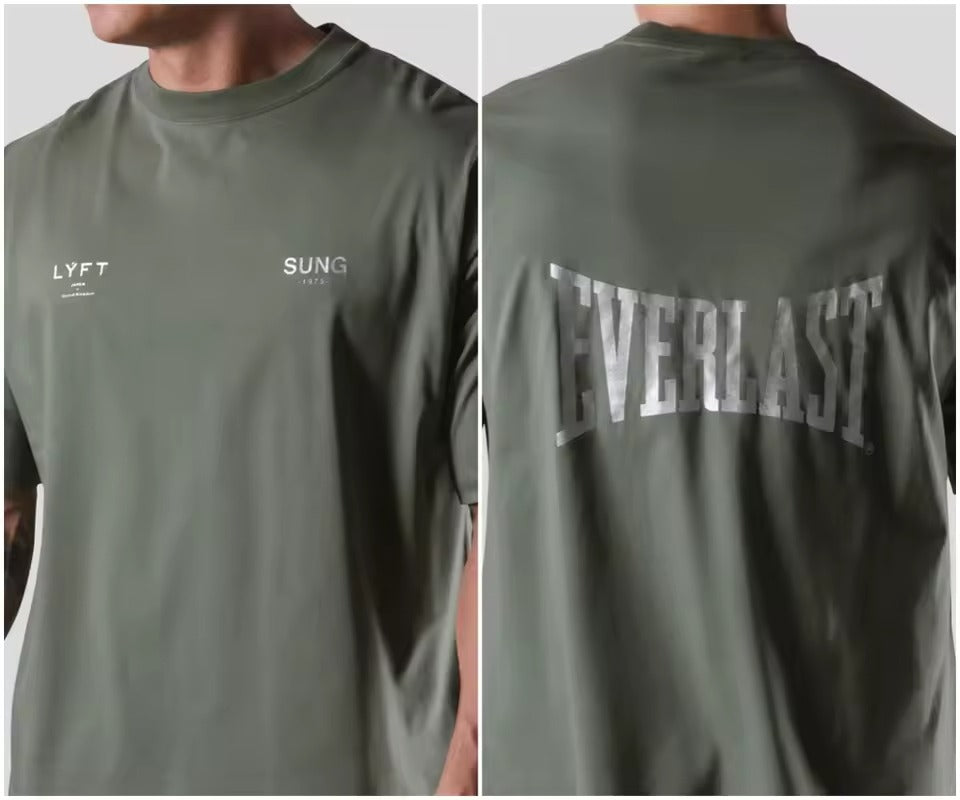 Levoire | T-Shirt D'Été Confortable Et Respirant Pour Hommes Vert olive