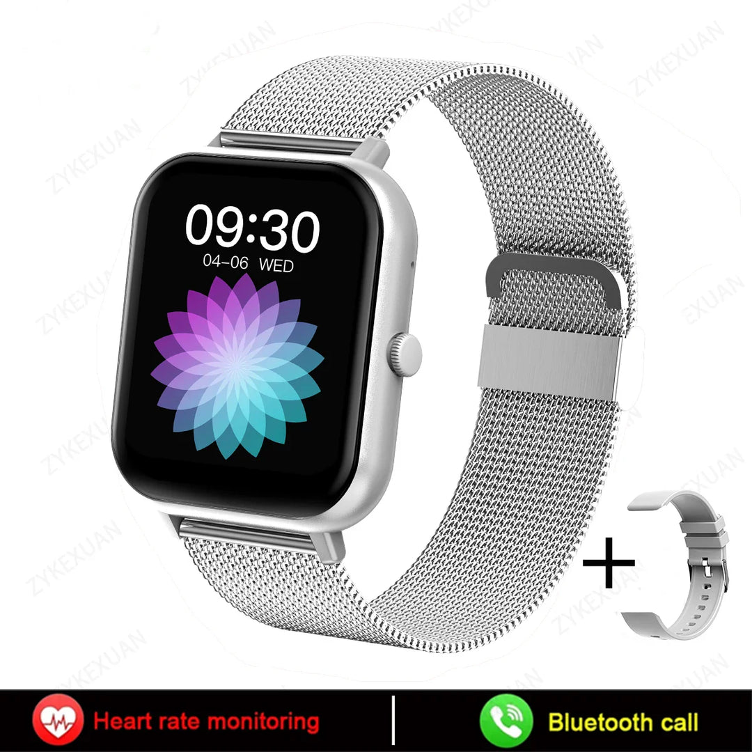 Levoire | Montre Bluetooth Fréquence Cardiaque Argent