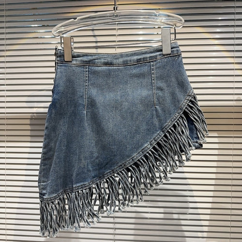 Levoire | Jupe En Denim Courte