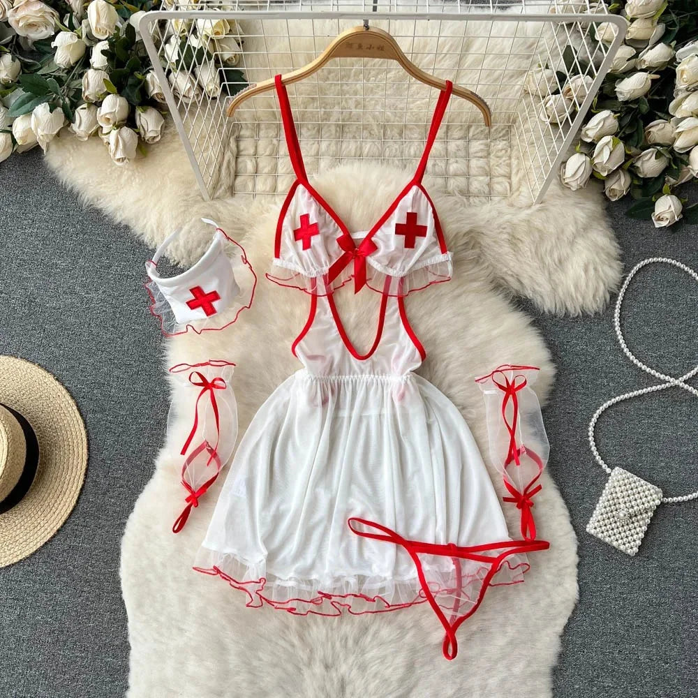 Levoire | Uniforme Classique D'Infirmière Blanc