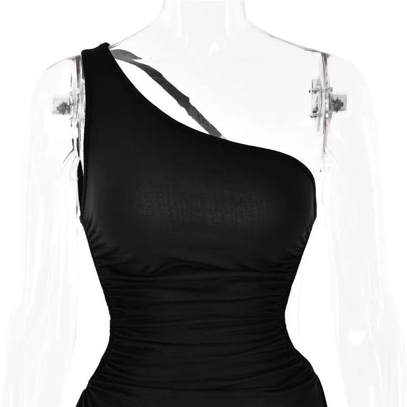 Levoire | Robes Longues À Une Épaule Avec Découpe Sur Le Côté