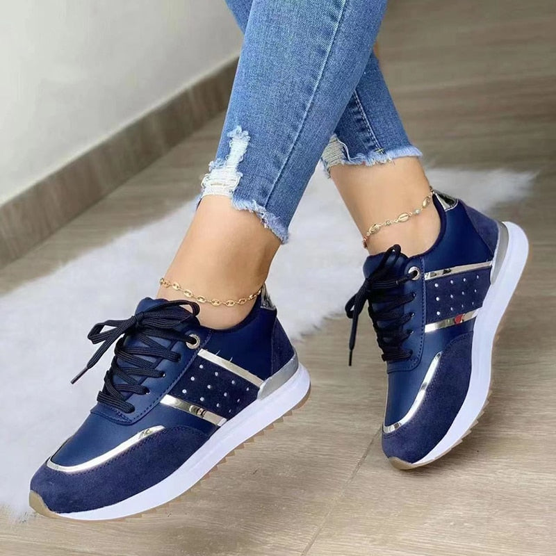 Levoire | Chaussures Pour Femmes Stylées Et Semelle Légère Bleu