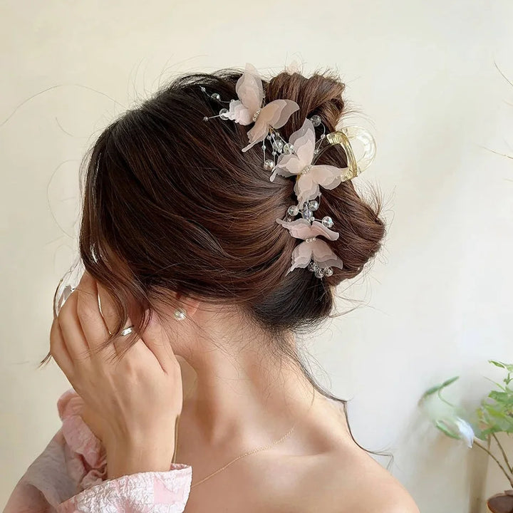 Levoire | À Cheveux Papillon Élégante Avec Perles Et Nœud
