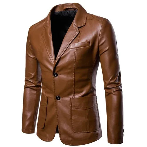 Levoire | Veste Mi-Longue Décontractée Pour Hommes Avec Col Khaki