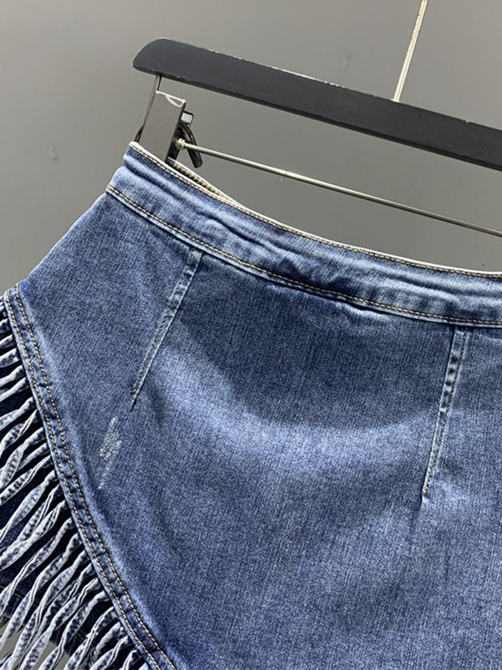 Levoire | Jupe En Denim Courte