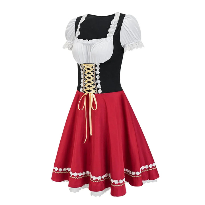 Levoire | Robe dirndl pour femmes - Rouge