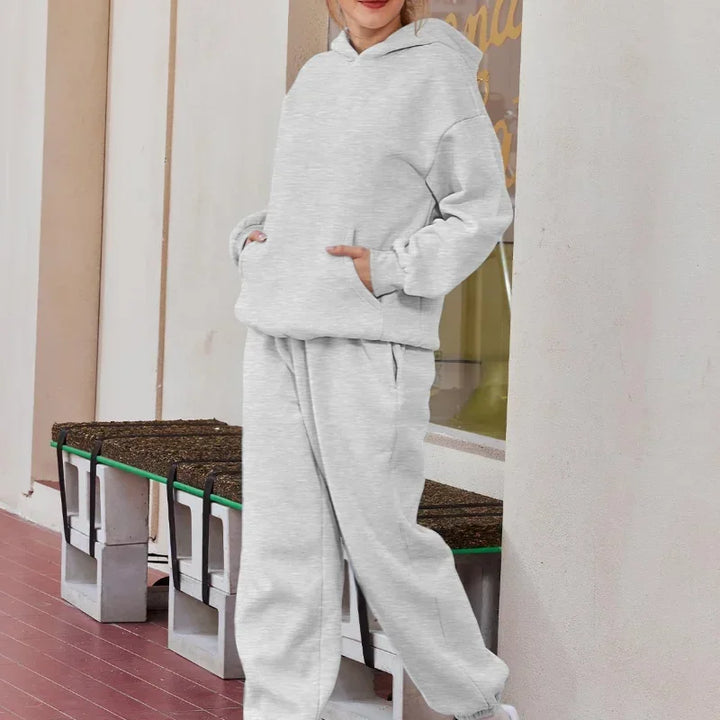Levoire | Ensemble Sweat À Capuche Et Pantalon De Survêtement Gris