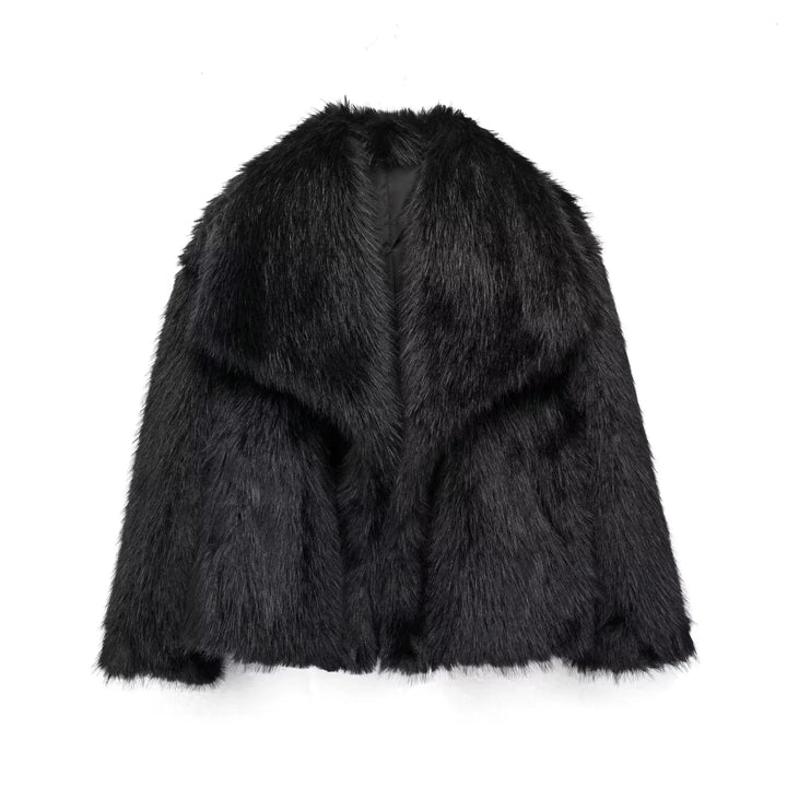 Levoire | Élégant Veste À Paillettes Métalliques Pour Femmes Noir