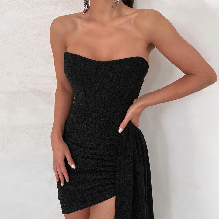 Levoire | Robe Sans Bretelles Sans Paillettes