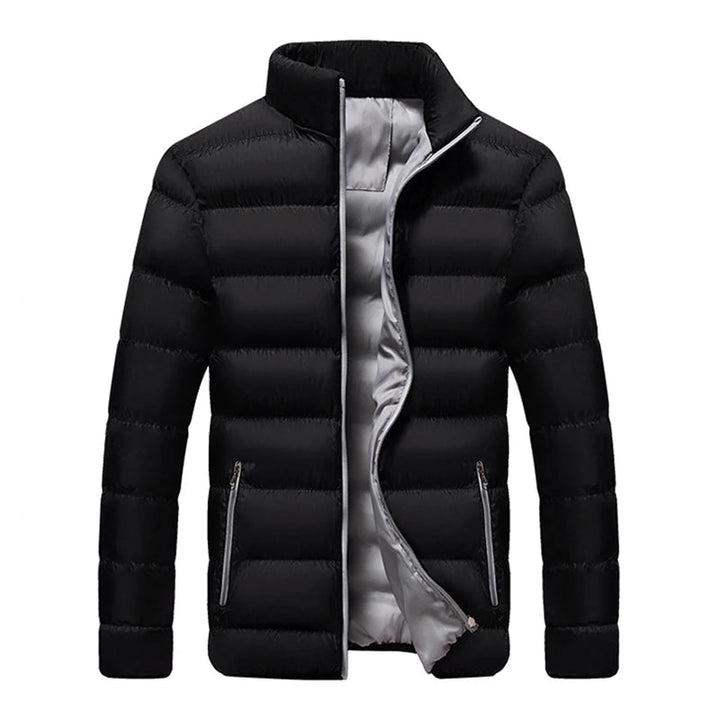 Levoire | Veste Thermique Longue À Manches Longues Avec Fermeture Éclair Gris