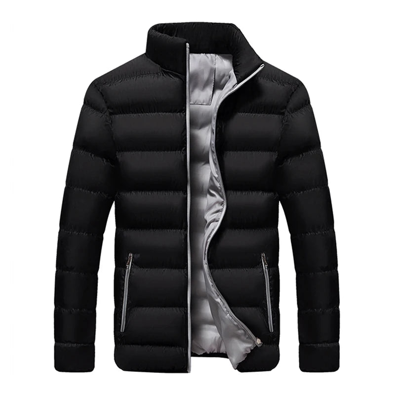 Levoire | Veste thermique à manches longues chaude avec zip Gris