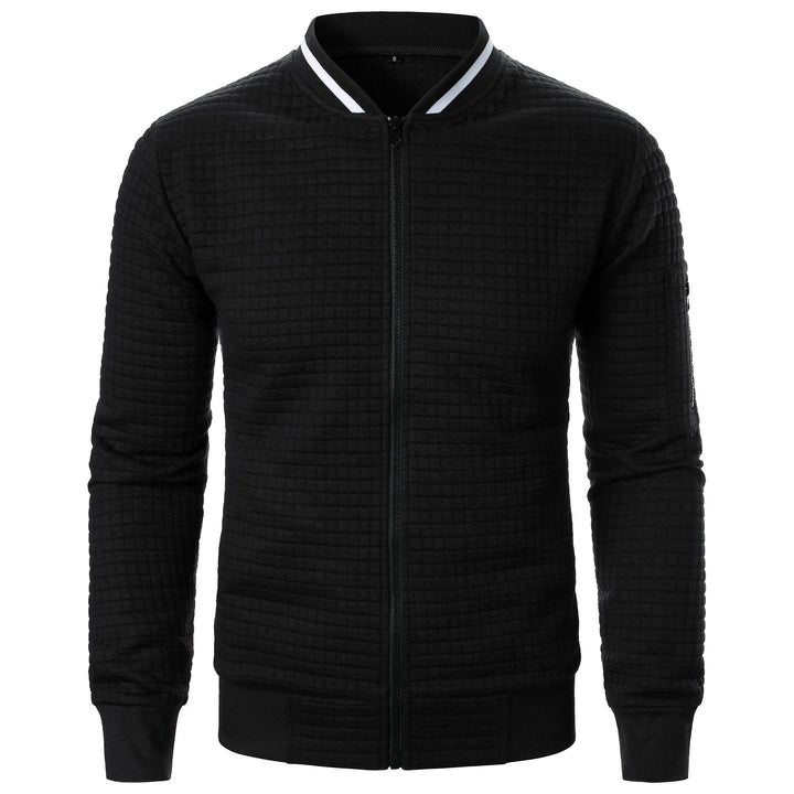 Levoire | Pull Luxe Polaire Homme Col Montant Élégant Noir