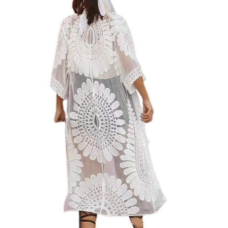 Levoire | Kimono De Plage Transparent