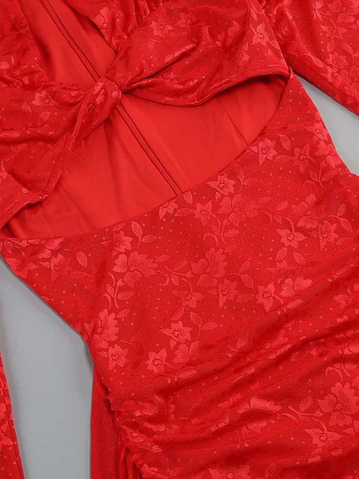 Levoire | Nouvelle Robe Mini Sexy Avec Des Gants Longs