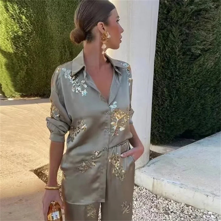 Levoire | Pull Brown Et Blazer Pour Femmes Lily
