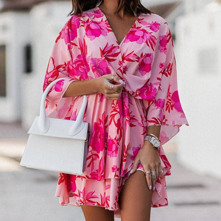 Levoire | Mini Robe D'Été Pour Femmes Olga Rot - ÉPUISÉ