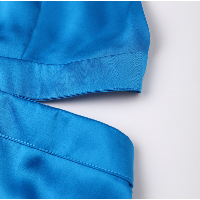 Levoire | Satin Mat Sans Manche Robes