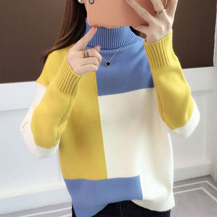 Levoire | Pull À Blocs De Couleur Confortable & Stylé
