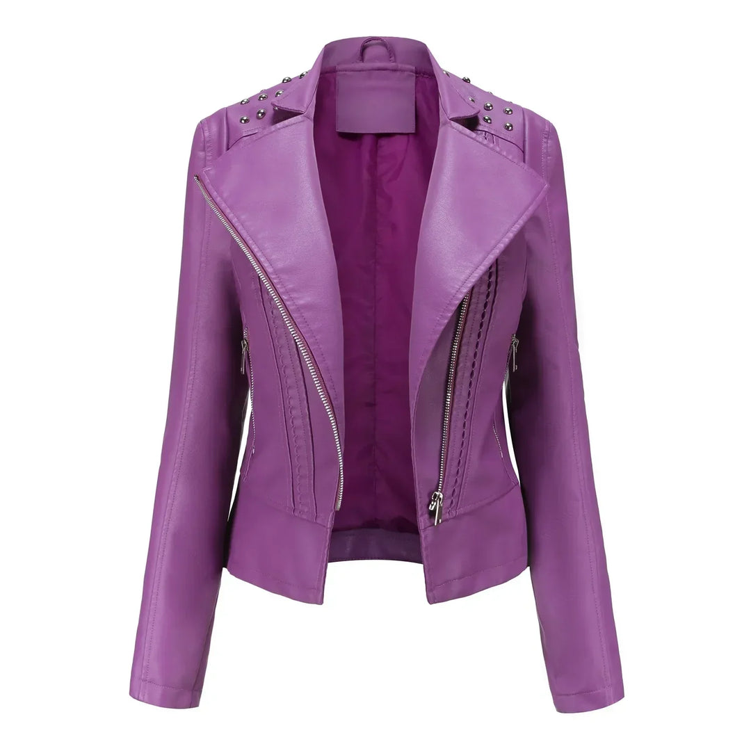 Levoire | Pull Tricot Élégant Femme Violet