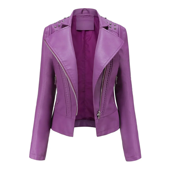 Levoire | Pull Tricot Élégant Femme Violet