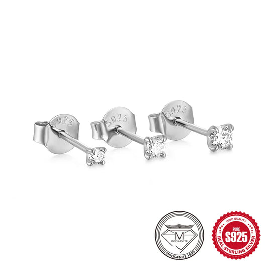 Levoire | Moissanite Oreilles 3 ST