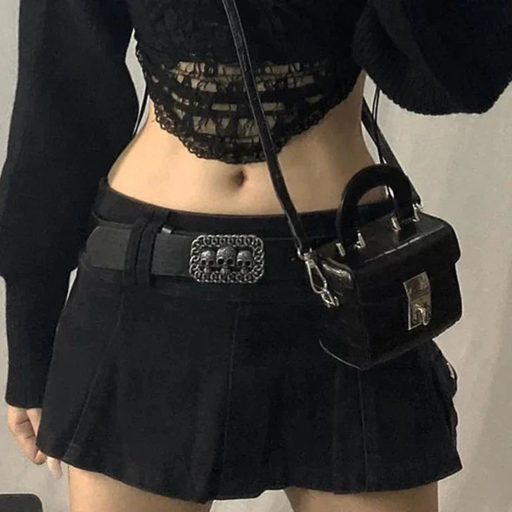 Levoire | Jupe Micro Taille Basse Y2K