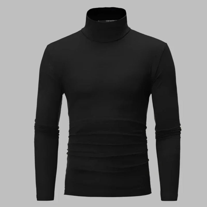 Levoire | Pull Mince Élégant Pour Homme Noir