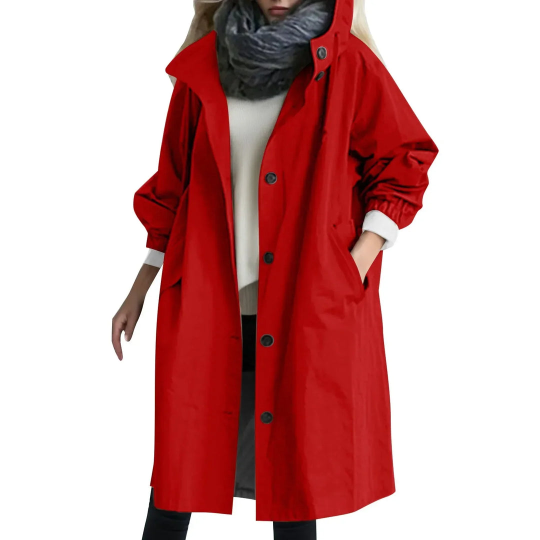 Levoire | Trench-Coat Polyvalent Pour La Transition Rot