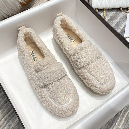 Levoire | Chaussons En Fleece Confortables Crème
